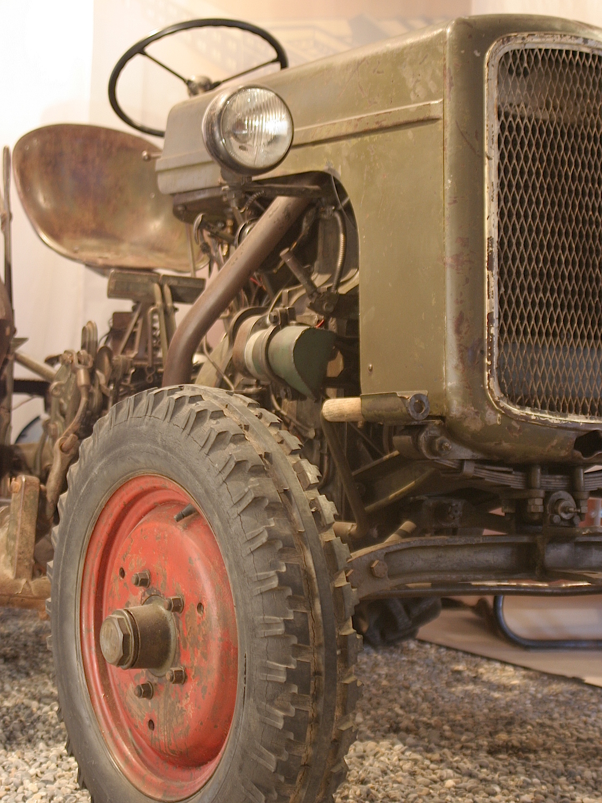 Lanz Traktor im Bürgemuseum Aulendorf