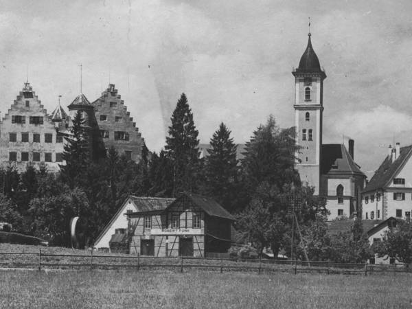 Ansicht Schloss Aulendorf von der Untestadt