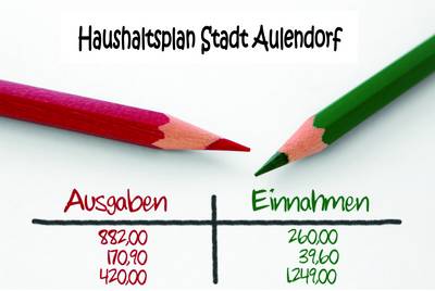 Haushaltsplan Stadt Aulendorf