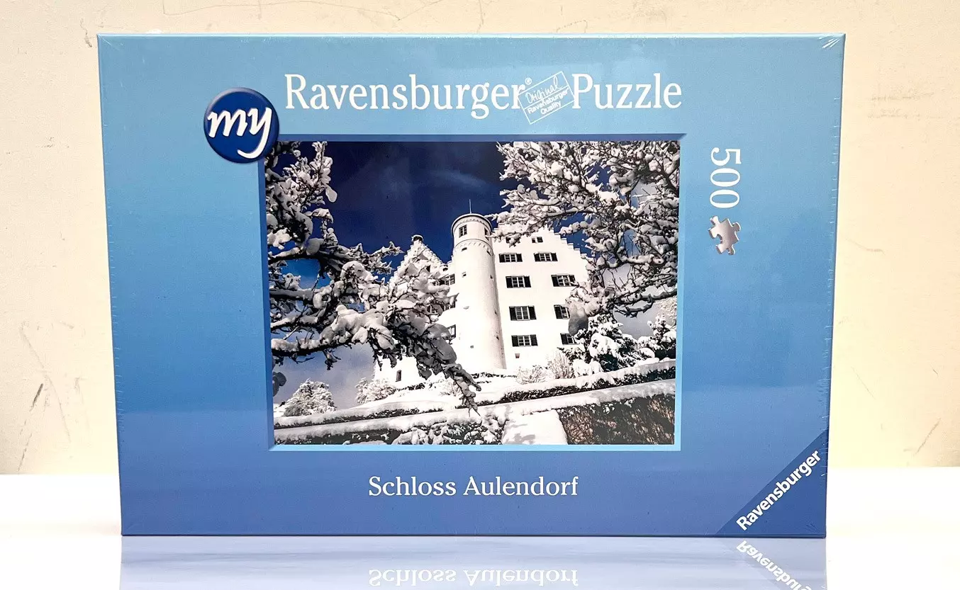 Bild zu Aulendorfer Puzzle - Schloss im Winterkleid