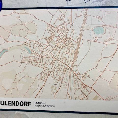 Bild: Aulendorf Puzzle in google-Map