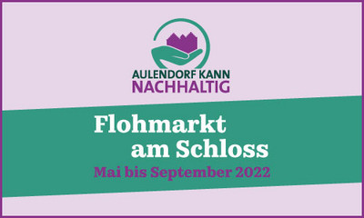 Flohmarkt in Aulendorf - Jahr der Nachhaltigkeit